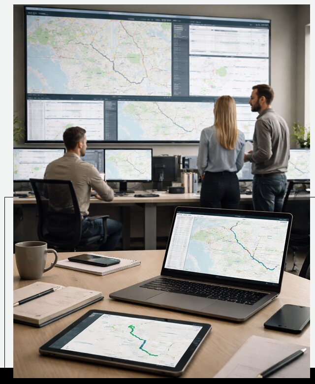 Трекинг грузов и Fleet Management, мониторинг автопарка в Протвине