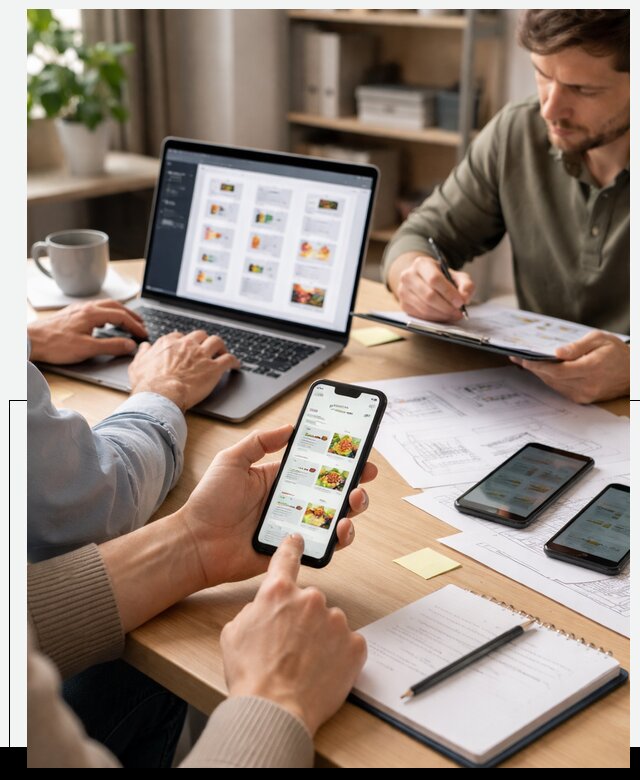 Разработка мобильного приложения торговой сети в Протвине