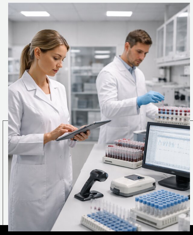 Разработка и внедрение LIMS системы для биотех лабораторий в Протвине