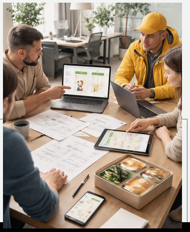 Разработка агрегатора доставки еды в Протвине от 15263 р., АвикейПрн