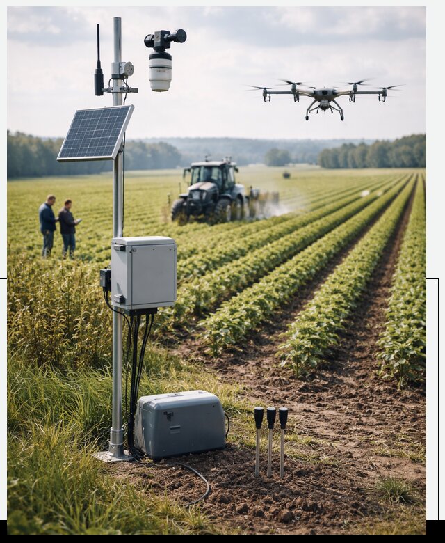 Разработка IoT мониторинга полей в Протвине от 8649 р. | АвикейПрн